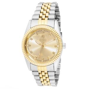 Montres Prestige X Invicta Men's Watch - 38mm, Gold, Steel (MPW-0271)